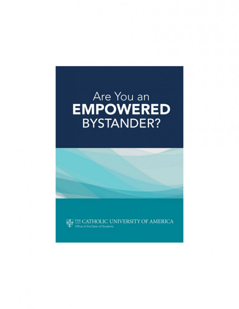 Are your an empowered bystander brochure cover
